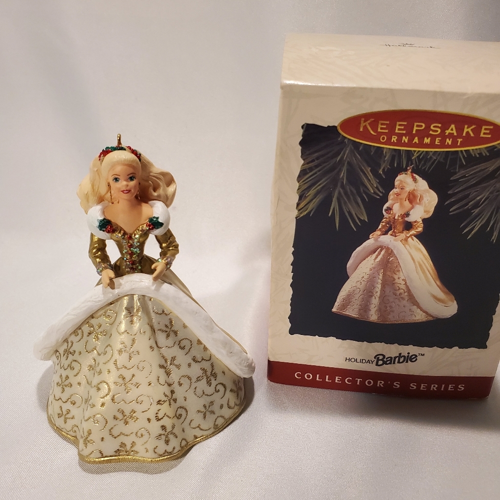 1994 Hallmark Holiday Barbie Keepsake Ornament